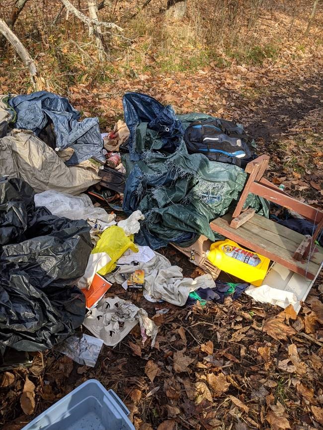 Ministry looking for suspects in illegal garbage dumping at Gananoque wildlife area - image