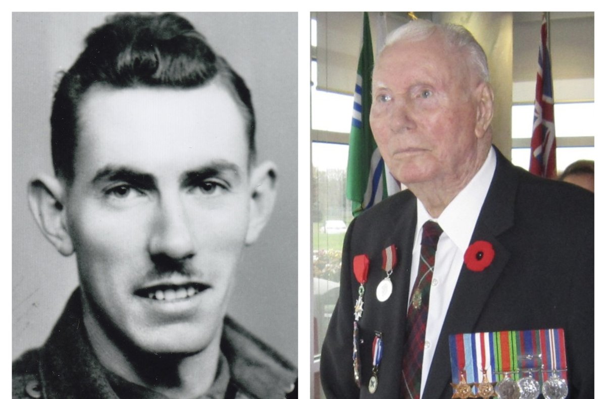 Joseph Sullivan was a decorated Second World War veteran from Peterborough, Ont. 