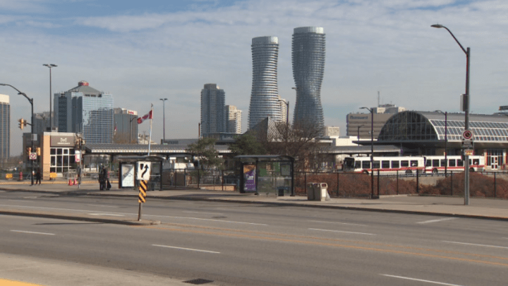 File photo of downtown Mississauga.