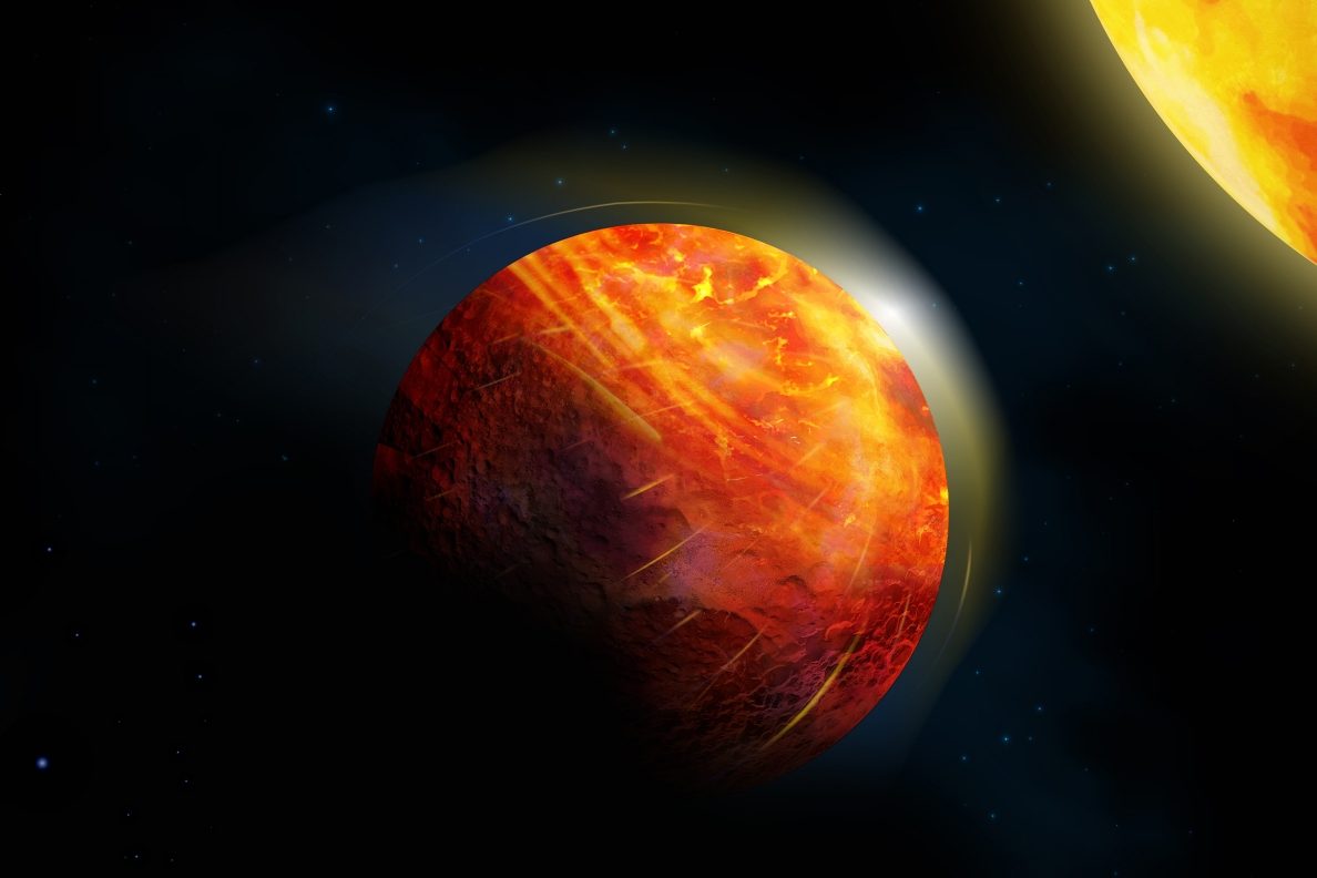 Hell' planet found with lava oceans, rocky rain and supersonic