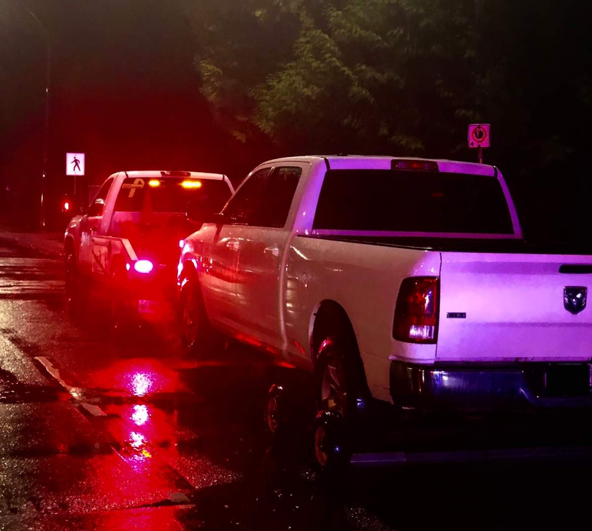 The driver received an immediate roadside prohibition for drinking and driving. 
