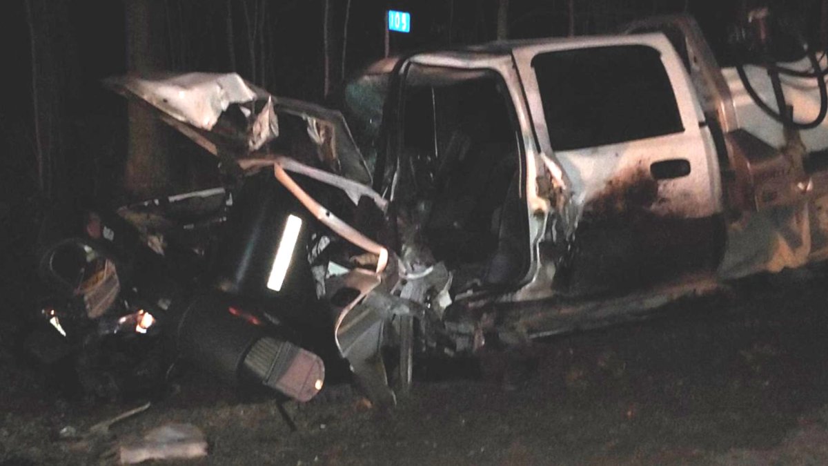 OPP say two vehicles were involved in a collision on 4th Concession Road near the West Quarter Town line on Nov.8, 2020.