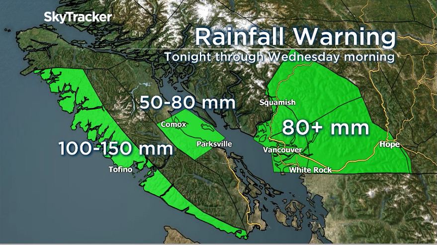 The Calm Before The Storm: Heavy Rain Set To Roll Across B.C. South ...