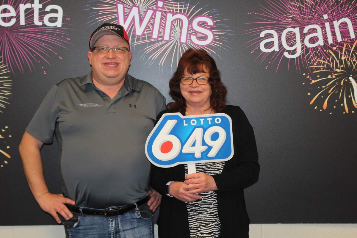 David and Betty Holst of Boyle, Alta. are $1 million richer after winning the Guaranteed Prize Draw in the Nov. 4, 2020 LOTTO 6/49 draw.