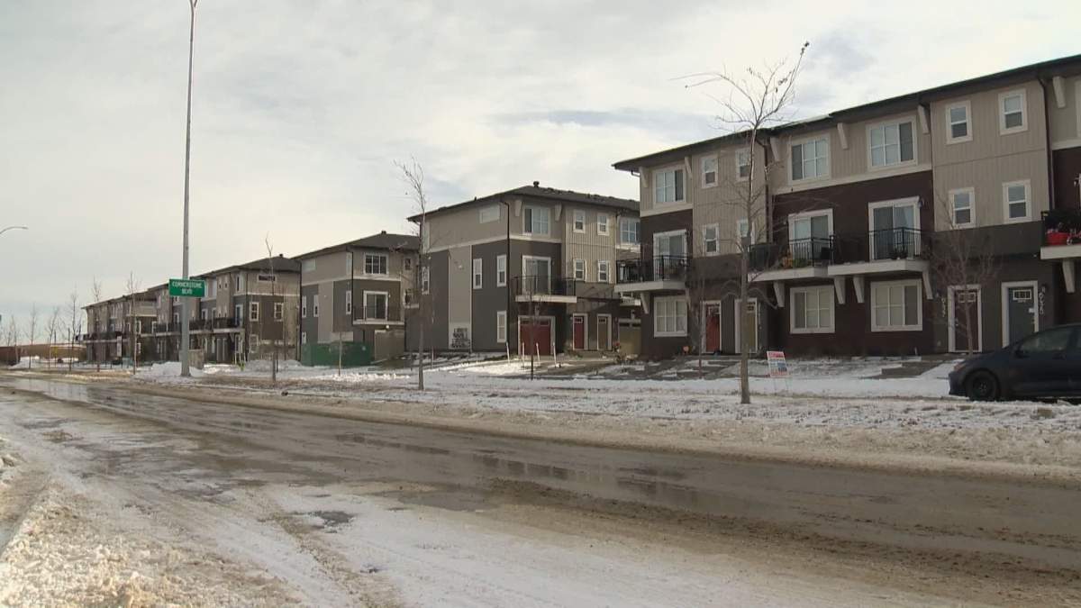 Calgary street where more than a dozen vehicles were towed