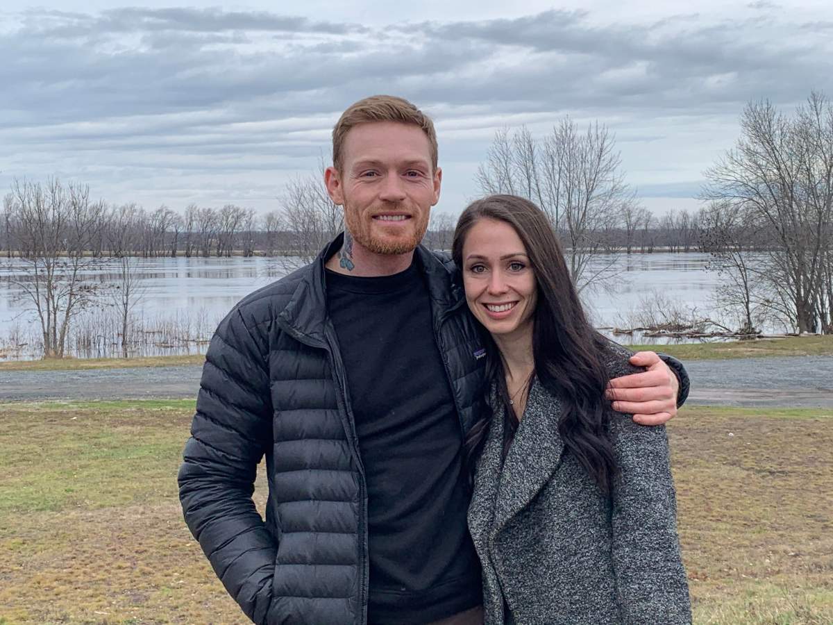 Brandon Brewer and his girlfriend Jennifer Nagle.