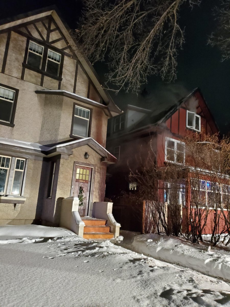 Firefighters discovered the fire burning in a second-floor bedroom around 7 p.m. Saturday, the Saskatoon Fire Department says. 