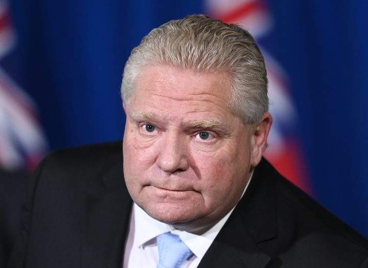 Ontario Premier Doug Ford said Tuesday that the province will continue to monitor Ottawa's COVID-19 numbers to determine if impending restrictions can be loosened.