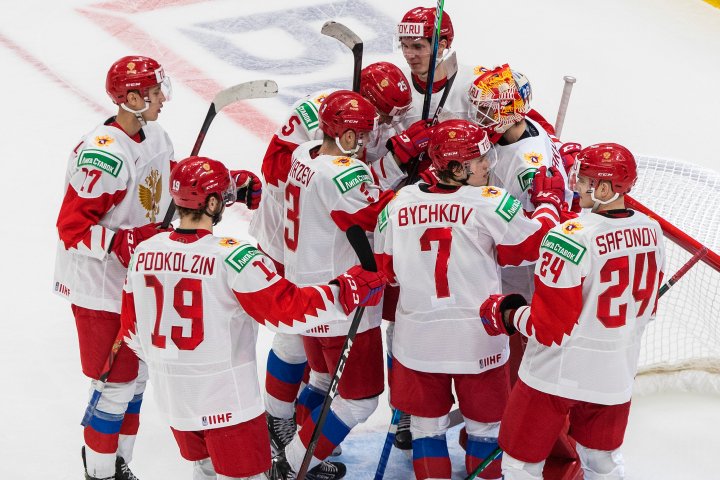Russia tops Austria 7-1 at world juniors in Edmonton
