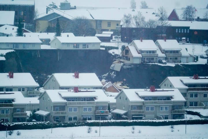 10 hurt, more than 20 missing after landslide in Norway