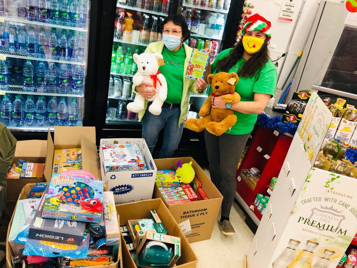 Children North is shipping 1,100 children's gifts, 300 board games and 300 gingerbread houses to northern Saskatchewan families.