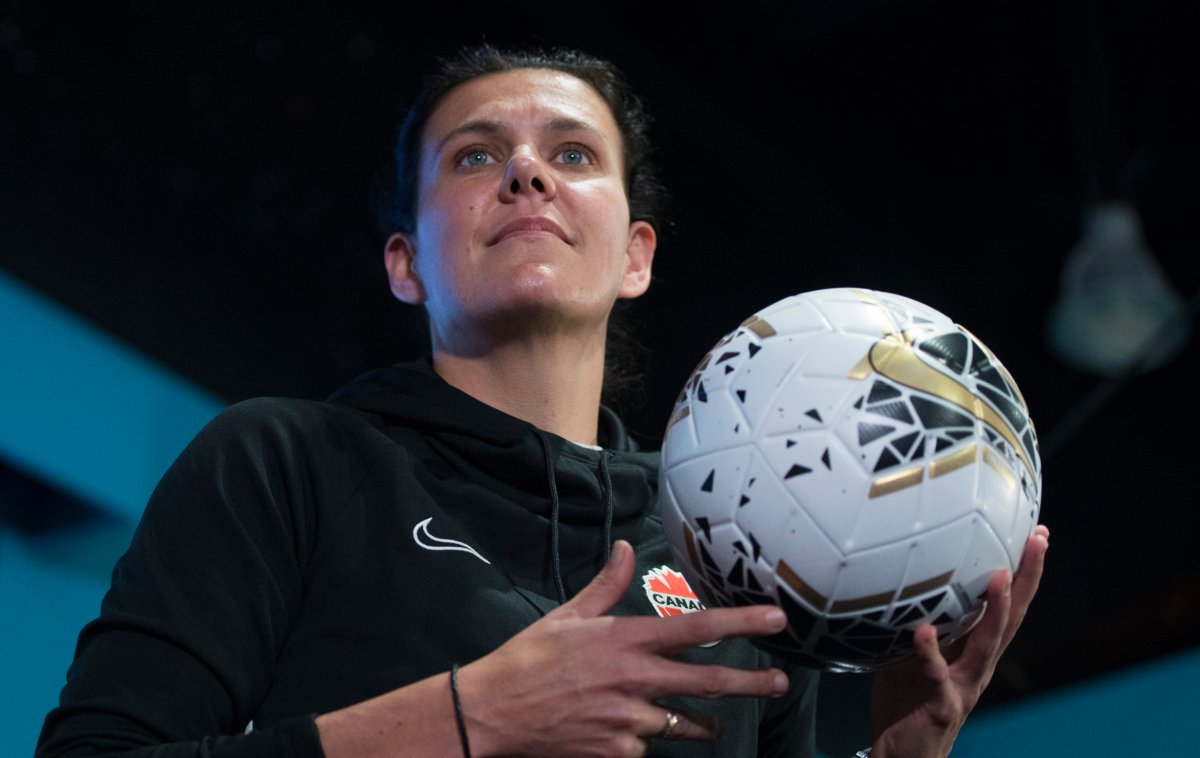 Canadian soccer player Christine Sinclair has been named The Canadian Press Female Athlete of the Year.