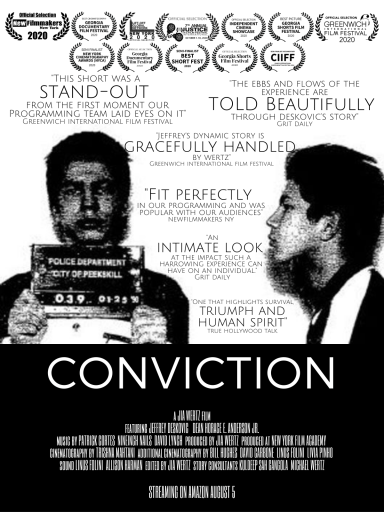 ‘Conviction’ movie poster.