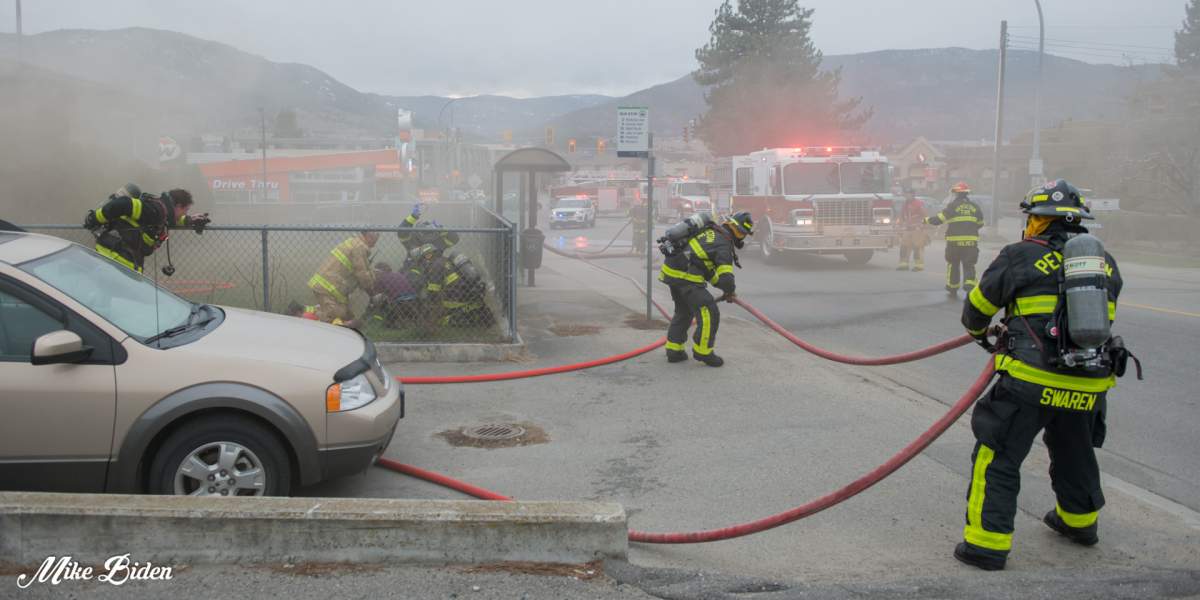 The scene of a house fire on Duncan Avenue East in March 2020.