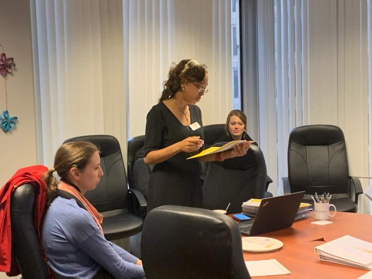 Erica Taylor, prior to getting COVID-19, was a lawyer working for a nonprofit helping low-income tenants in Atlanta, Ga. Now she is on medical leave.