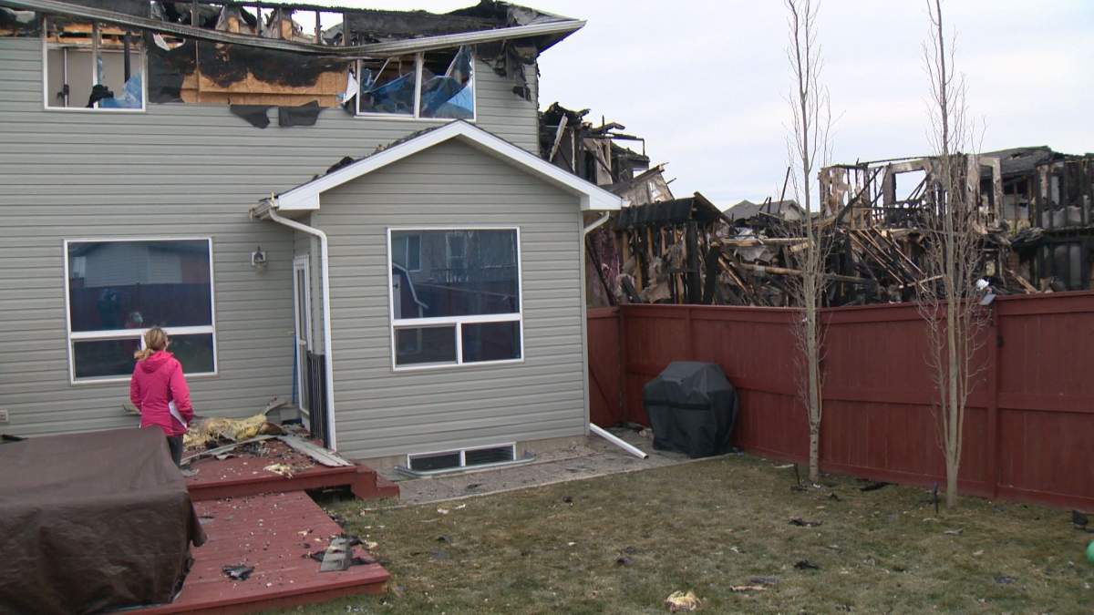 The back of the Matthew-Keenan home.