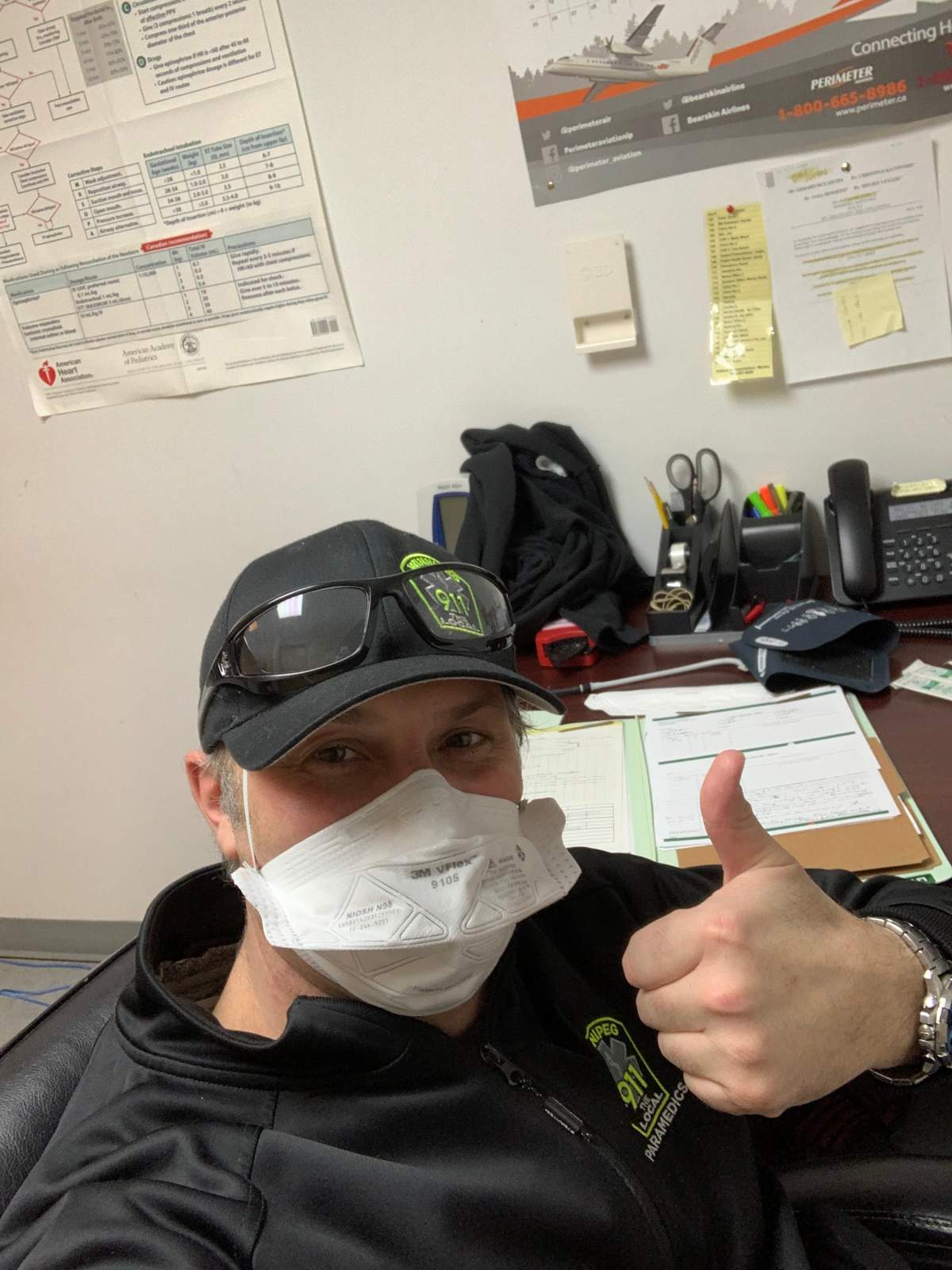 Winnipeg advanced care paramedic Ryan Woiden.