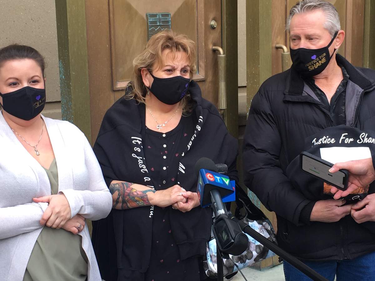 The family of Shane Smith reacts to the sentencing of Ian Abercrombie.