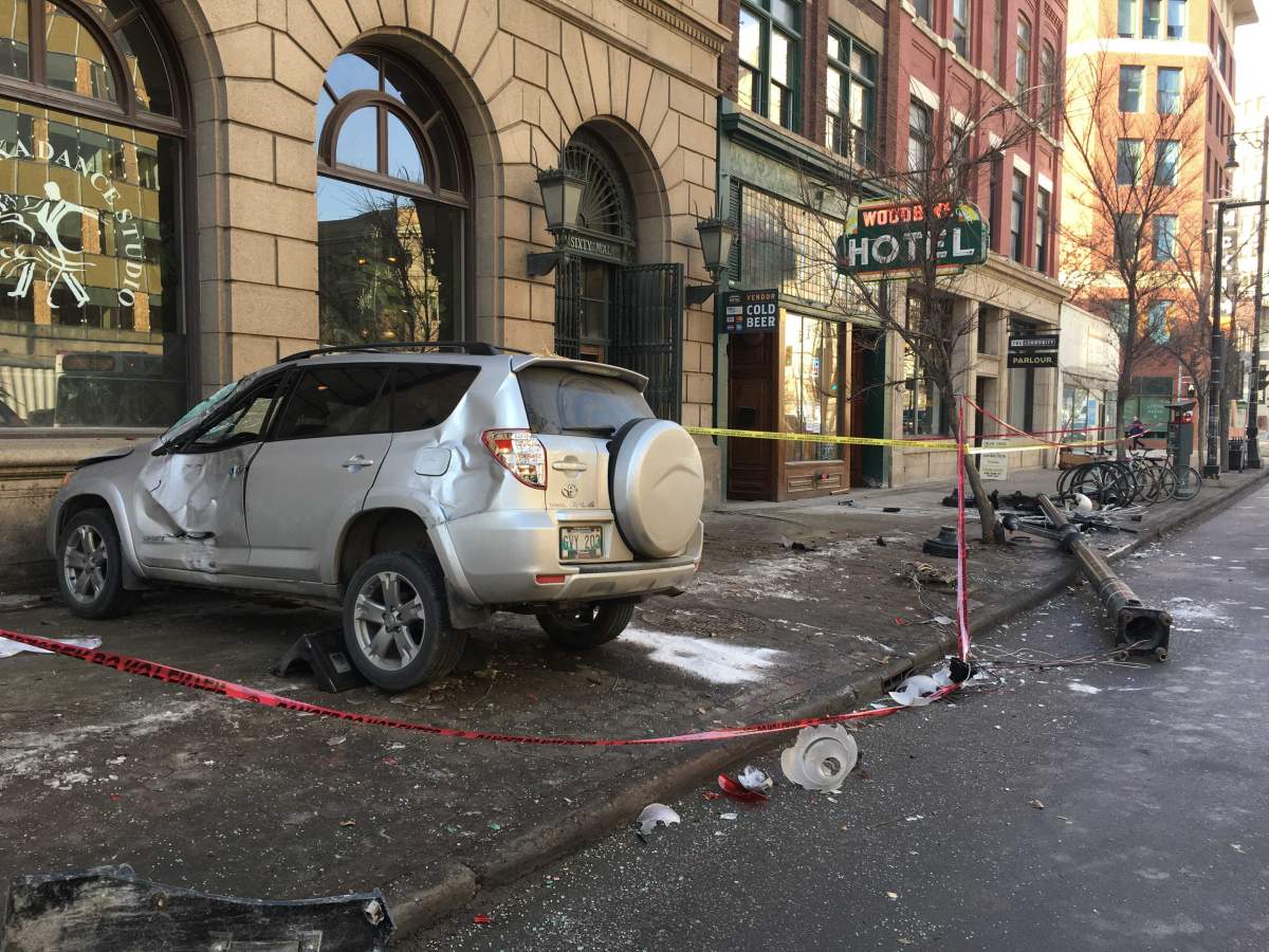 Police say the driver likely suffered a medical event before the crash.