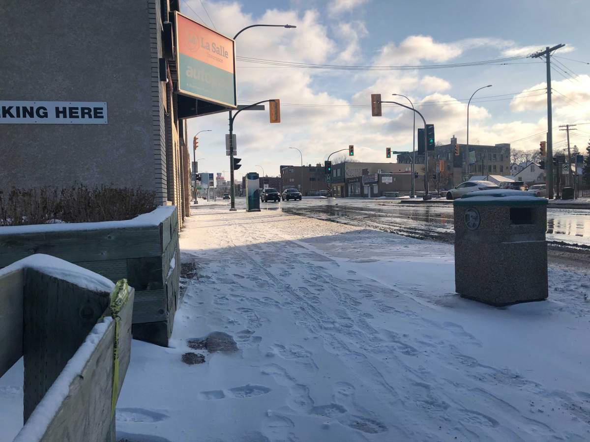 Winnipeg police are investigating after a man was seriously hurt on Notre Dame Avenue and Arlington Street.