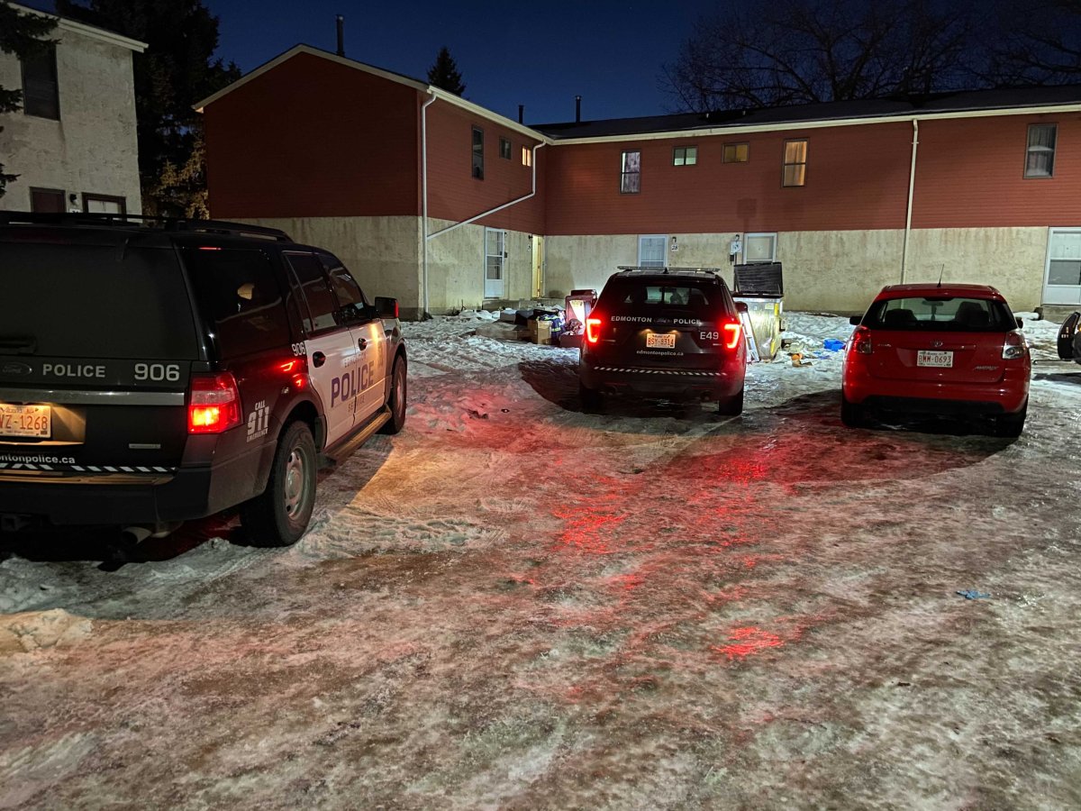 Edmonton police are investigating a suspicious death at a townhome at 58 Street and 34 Avenue. 