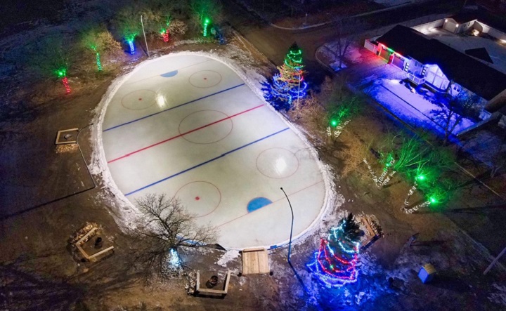 An outdoor rink in Kipling, Sask. is getting a ton off attention within the community and is set to be open next Friday as long as the weather holds up. 