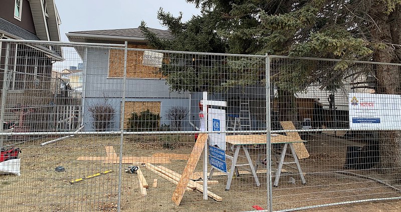 Within a two-year period, the Calgary Police Service visited the house on 143 occasions for incidents which included a stabbing and two fatal overdoses.