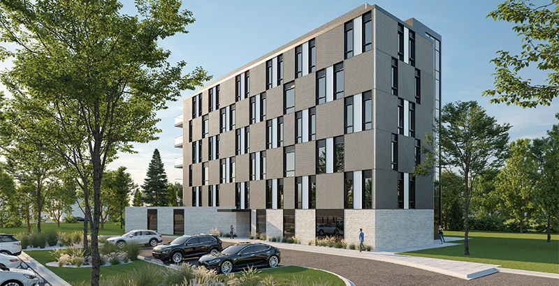 Rapid Housing design proposed for Wellington neighbourhood in Edmonton. While the design could still change; the height and density won’t.