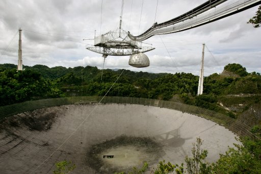 Arecibo telescope (before)