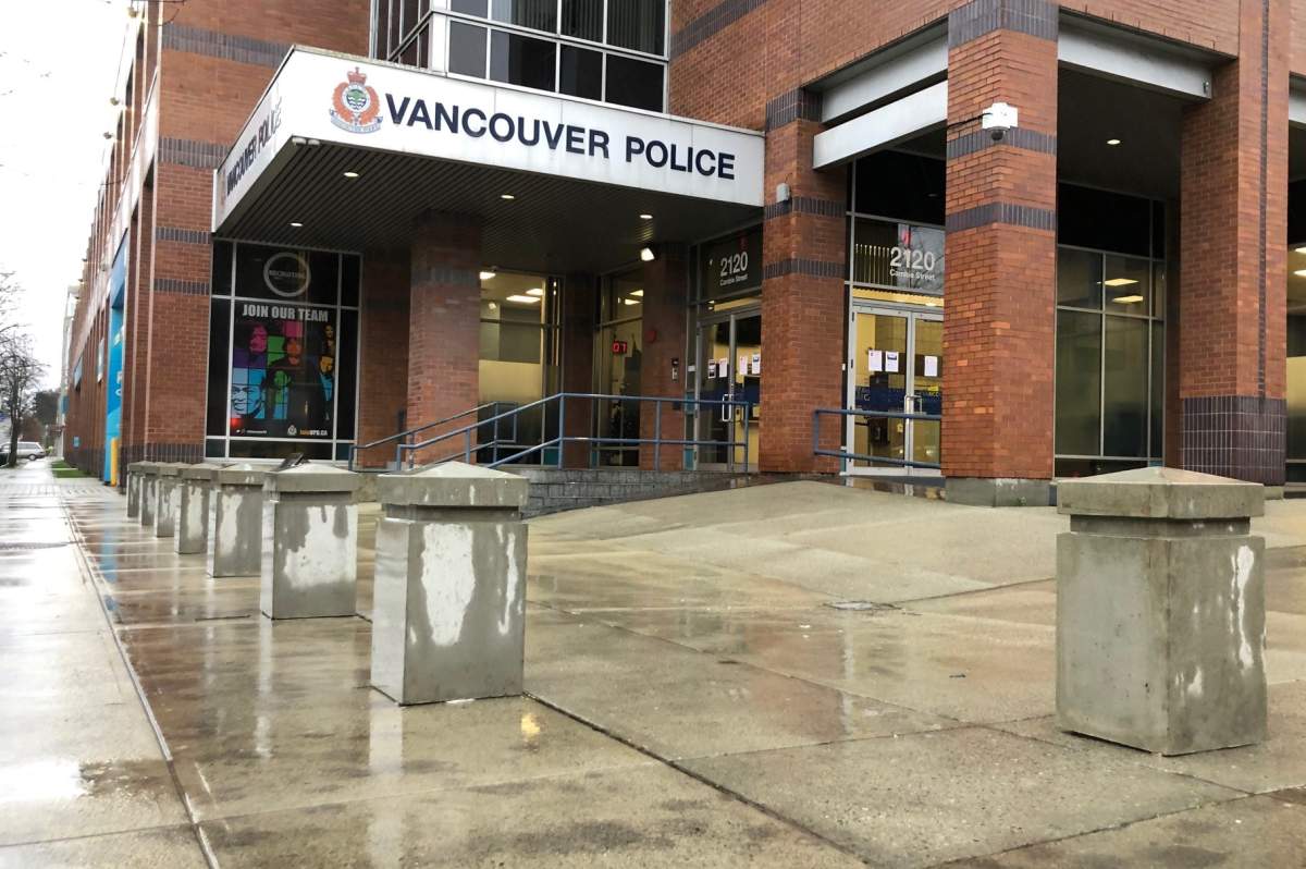 Bollard alert: Security ramped up outside VPD headquarters - image