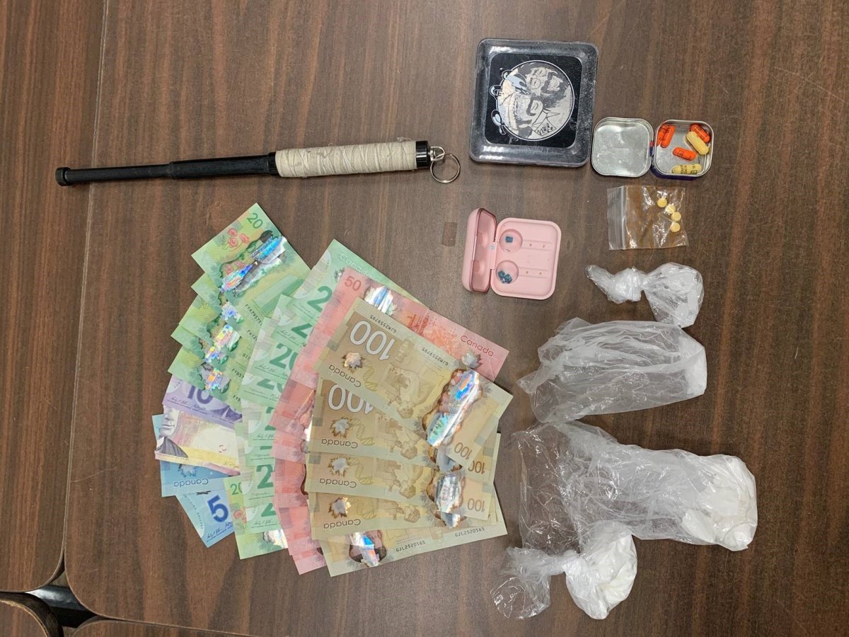 Drugs, weapons, cash and cheques seized.