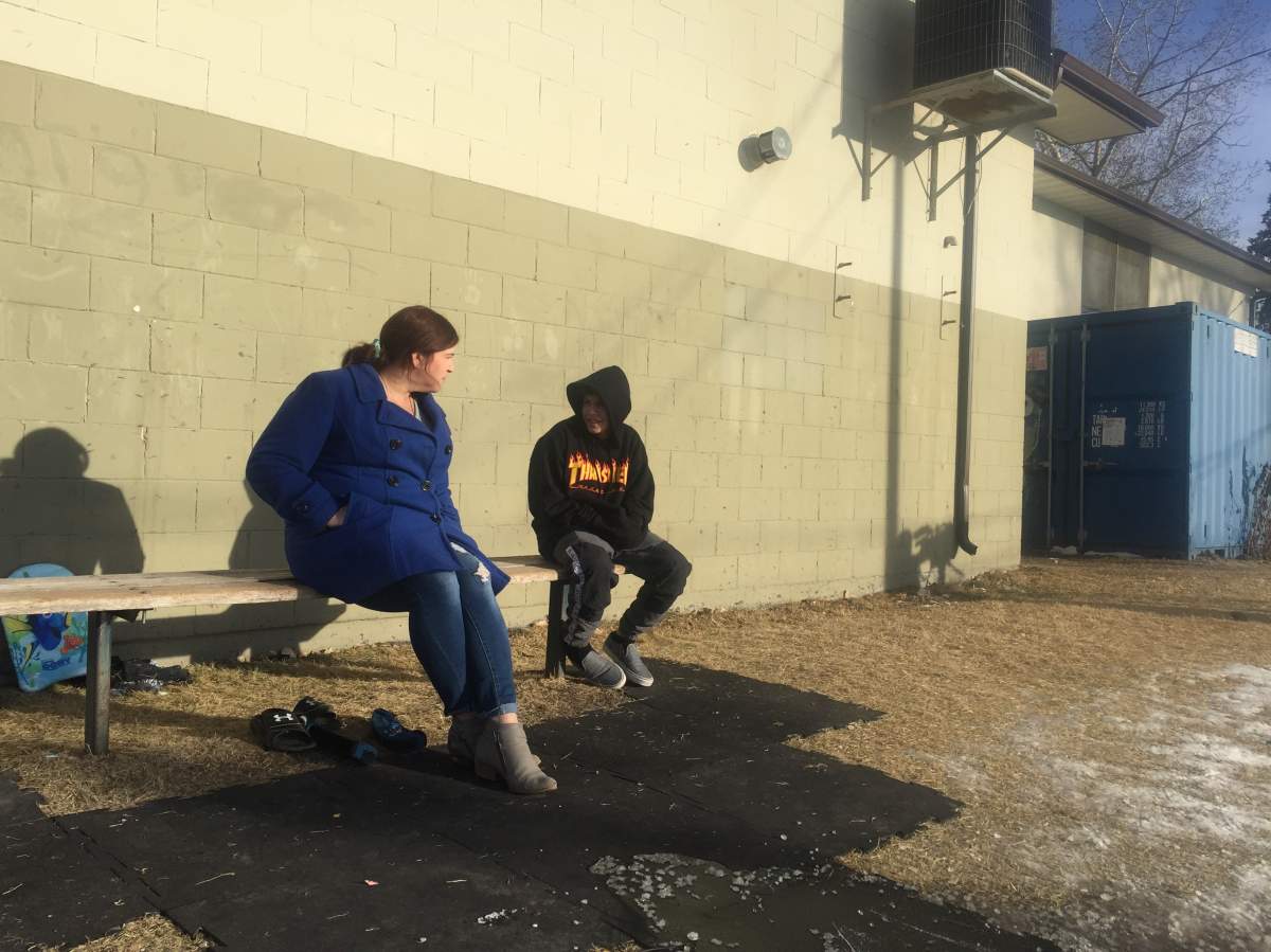 Rayan Sanoubar, who took the video at the rink, and his mother, Roula Aboukhodoud, spoke to Global News.