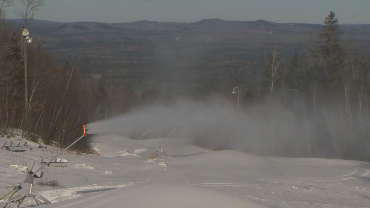 New Brunswick's Crabbe Mountain has faced challenges to the start of its skiing season. 