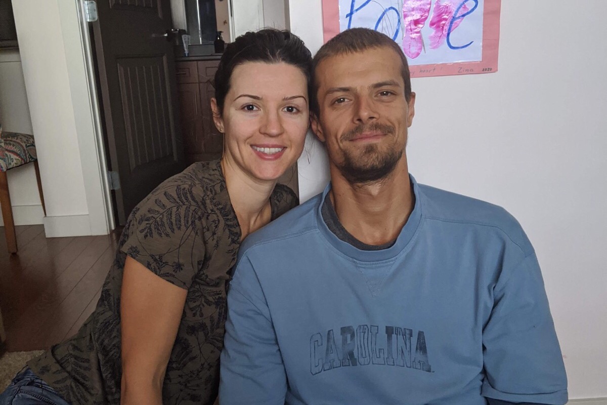 Elena and Dima Serbulenco.