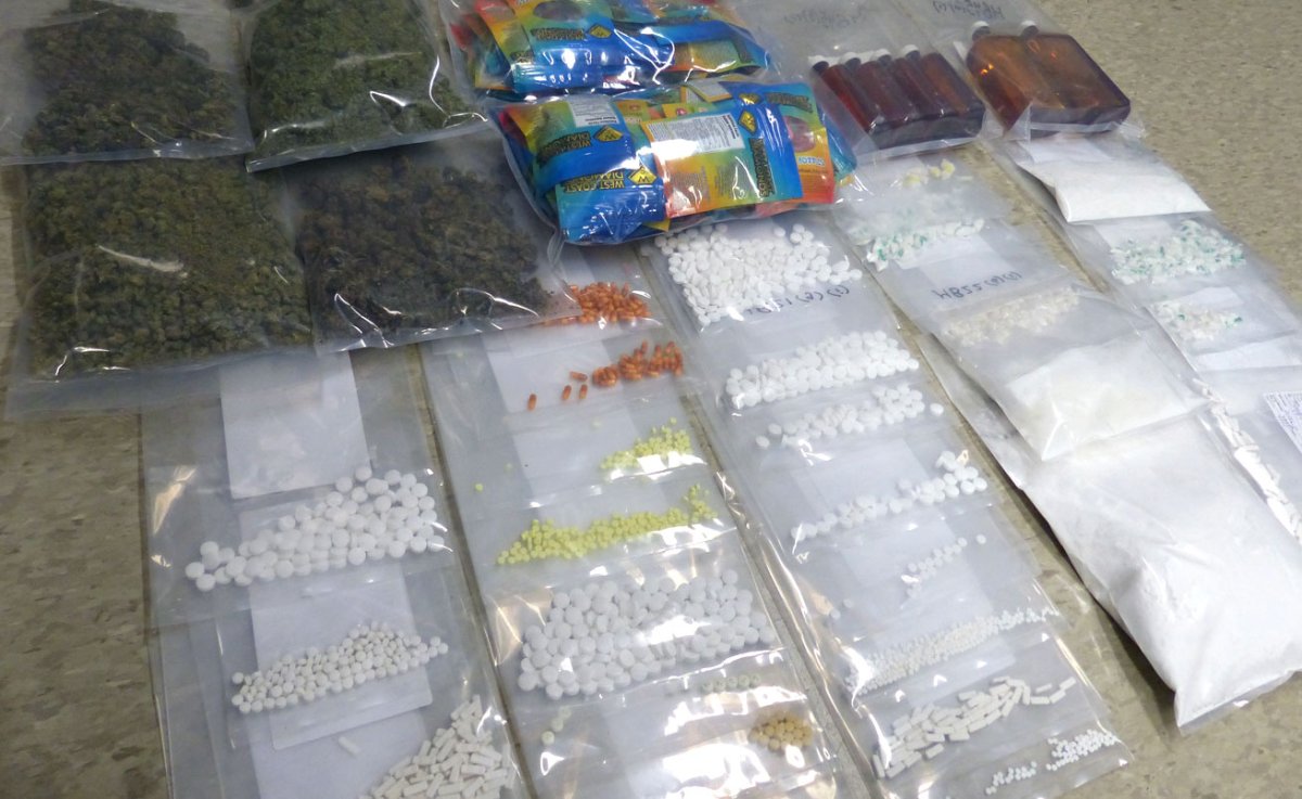 More than $200,000 worth of drugs and cash was seized from a home in north Edmonton on Dec. 9, 2020.