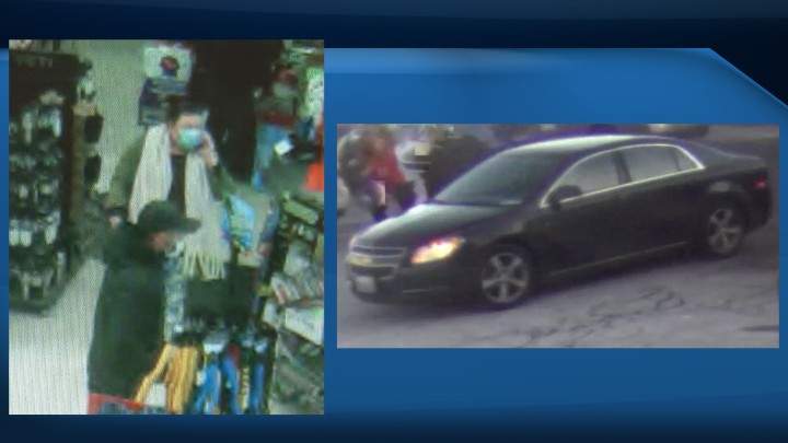 Police say a man and a woman took clothes and a power tool without paying from a Bradford, Ont., store on Tuesday afternoon.