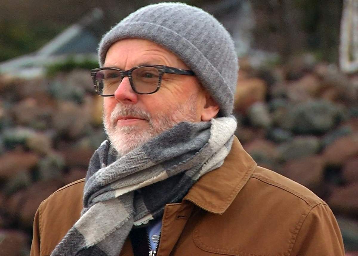 Dr. Michael Gardam looks out at the ocean from his new home on Prince Edward Island.