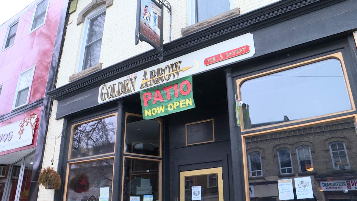 The Golden Arrow Pub, Perth, Ont.