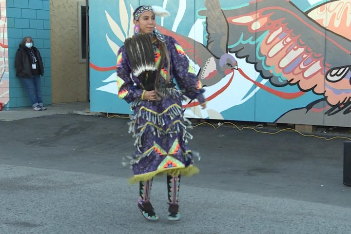 Westbank First Nation woman dances to heal a community
