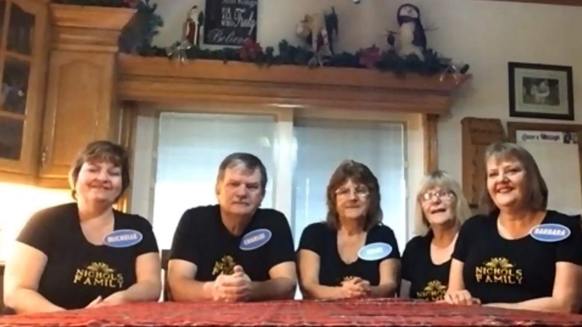 L to R: Michelle Jordan, Charles Nichols, Susan Perkins, Kathy Leggett and Barbara Irish.