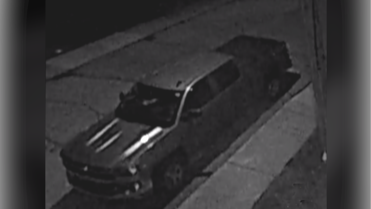 Surveillance footage of suspect vehicle connected to a Niagara Falls residential robbery in mid-December.
