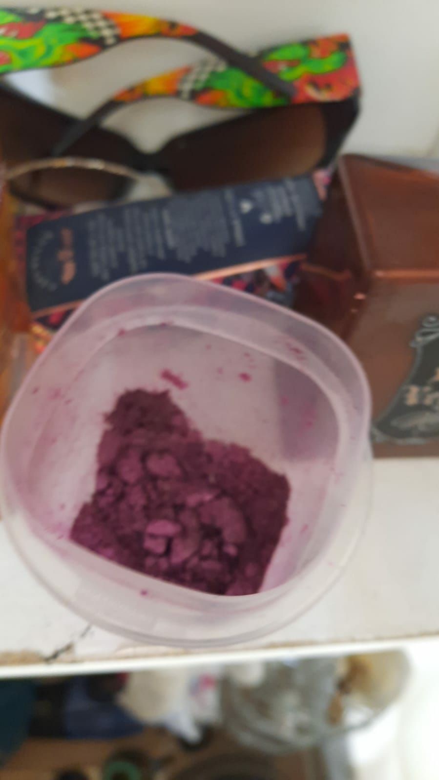 Purple fentanyl seized during search warrants executed at homes in Napanee and Belleville on Dec. 11.