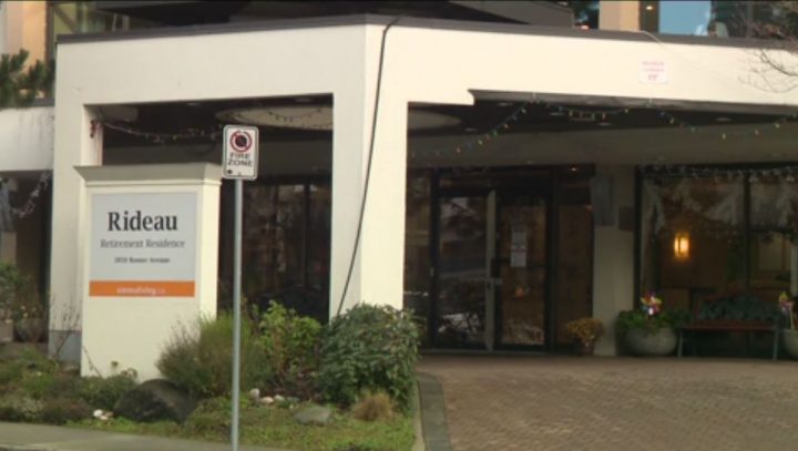 A COVID-19 outbreak has been declared at Rideau Retirement Residence in Burnaby. 