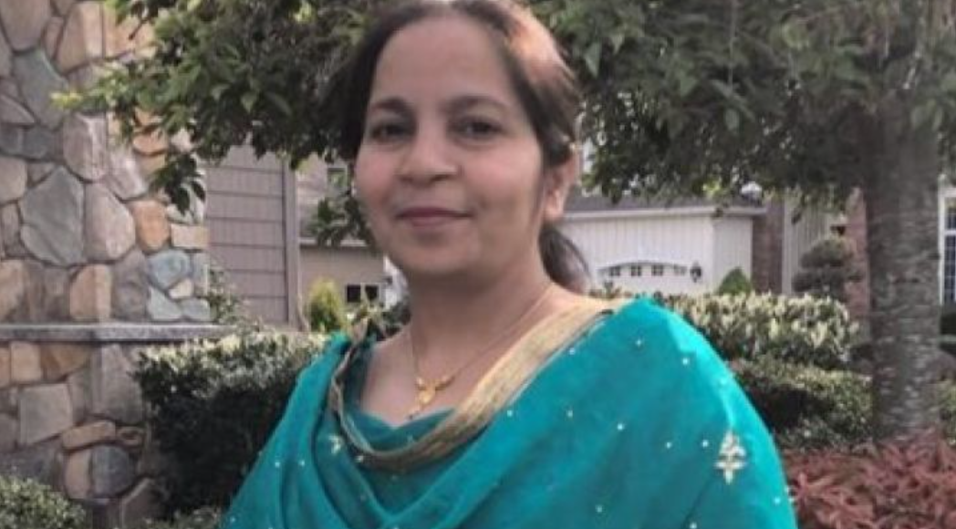 Paramjit Musatta has been identified as the woman killed by a runaway delivery van in Surrey on Tuesday.