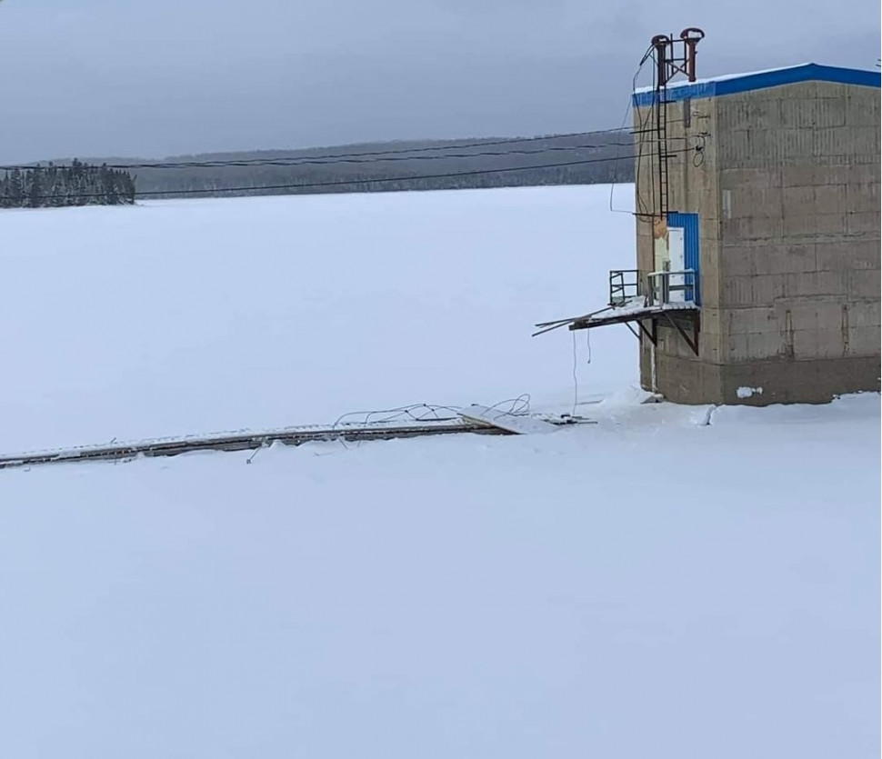 N.B. RCMP are nvestigating a report of property damage that caused a suspension bridge to collapse at the Sisson Generating Station in Nictau, N.B.