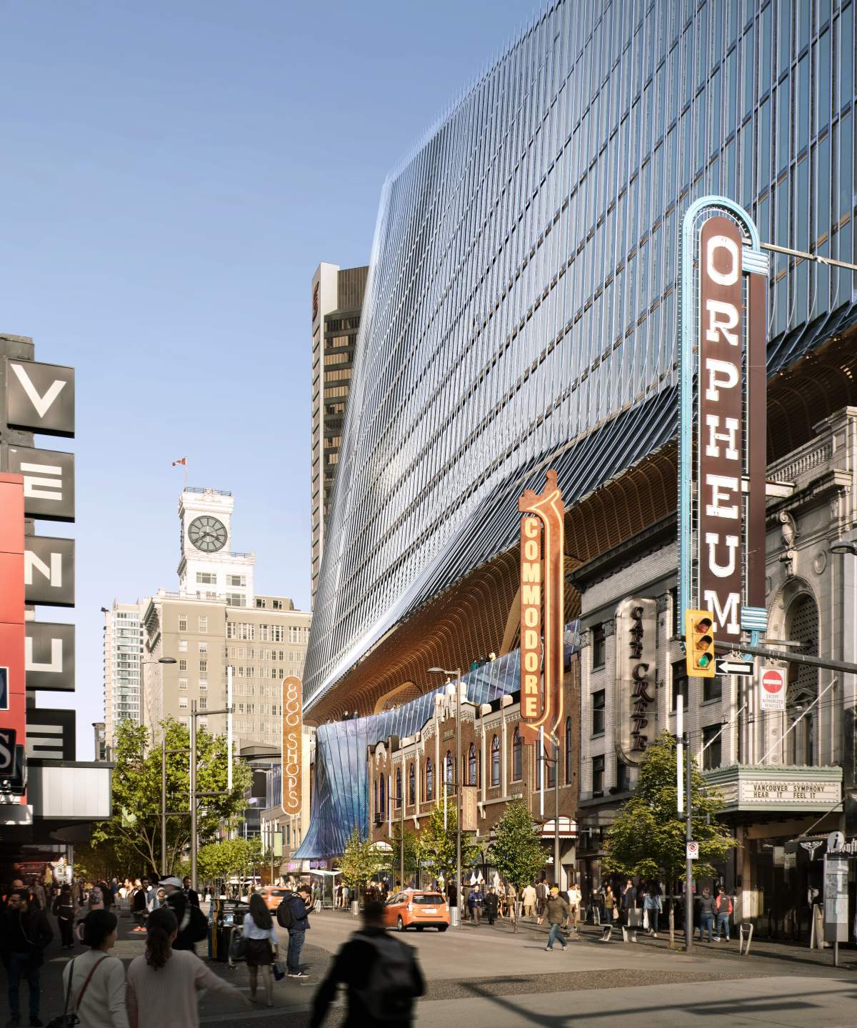 Inventive proposal could transform part of Granville Street in downtown Vancouver - image