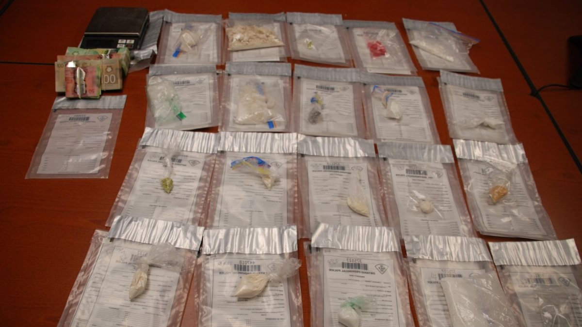 Cocaine, methamphetamine and fentanyl were seized as part of a drug trafficking investigation in Northumberland County.