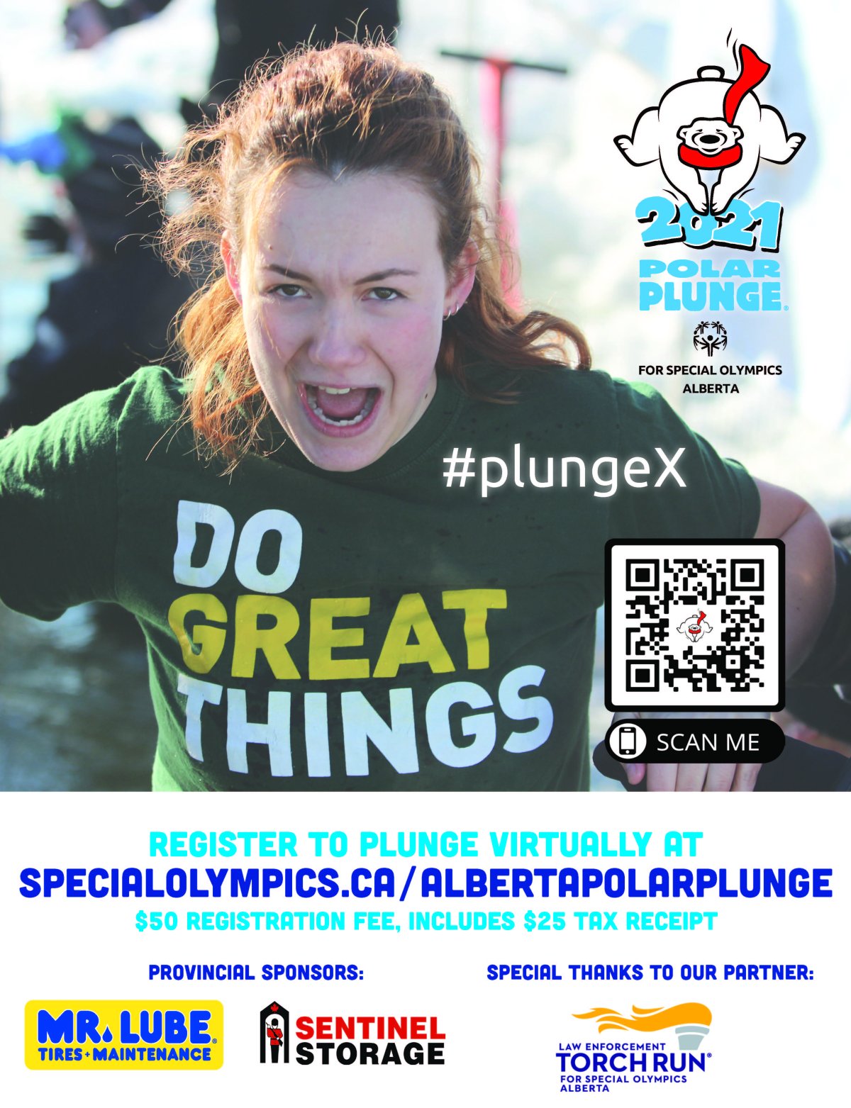 PlungeX Polar Plunge for Special Olympics Alberta GlobalNews Events