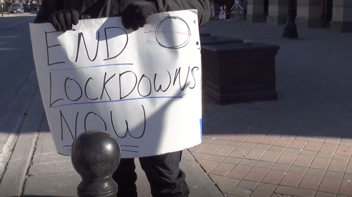 In the letter, Barrie council pleads with demonstrators to protest online and not in crowds.