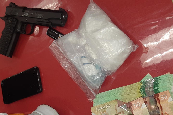 During the arrest of Vincent Joseph Walker and Brittany Michelle Barling, police said they seized a loaded handgun and more than $15,000 worth of drugs.